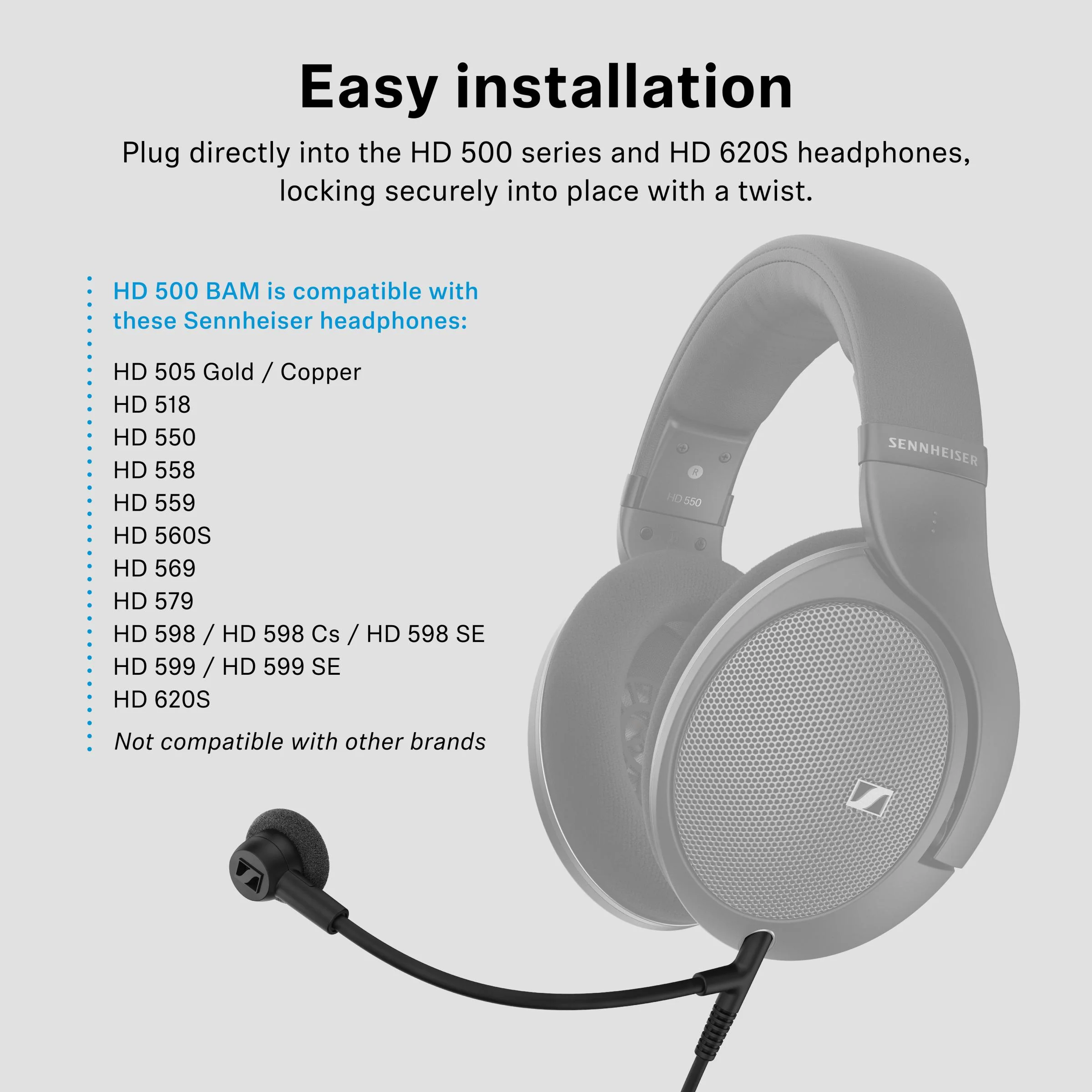 HD 550 with Boom Arm Microphone - Image 6